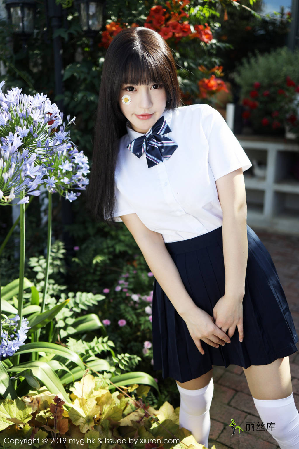 美媛馆MyGirl 2019.10.09  No.394 Flower朱可儿_丽丝库